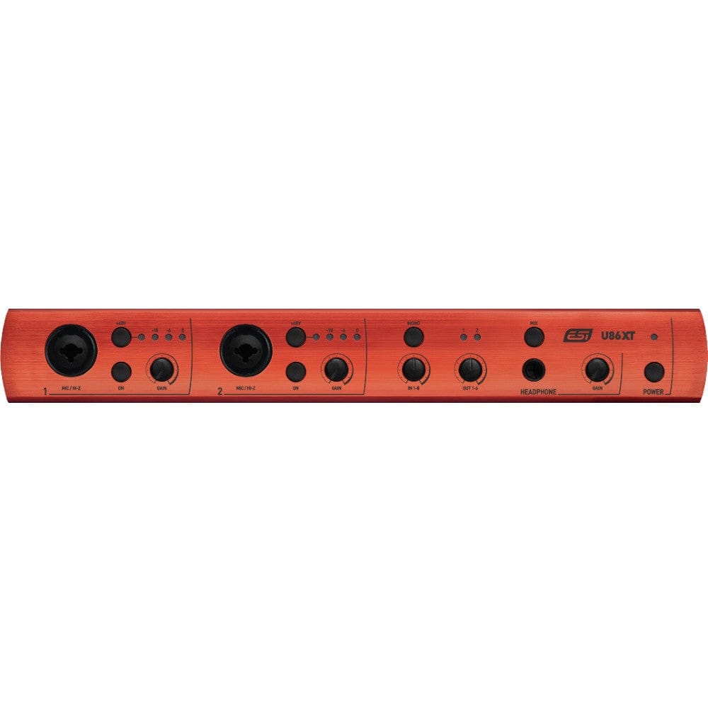 esi audio interfaces esi u86 xt professional 24 bit usb 2.0 audio interface