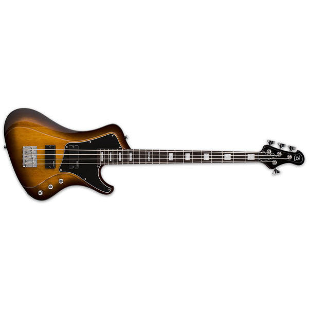 esp bass guitars esp electric bass ltd stream-204 -tobacco sunburst lstream204tsb