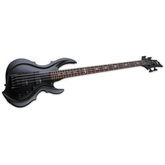 ESP Bass Guitars ESP Tom Araya Signature TA-204 FRX 4-String Bass Guitar - Black Satin