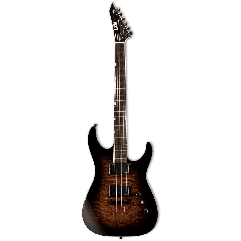 esp electric guitars black shadow burst esp ltd josh middleton signature jm-ii 6-string electric guitar #color_black-shadow-burst