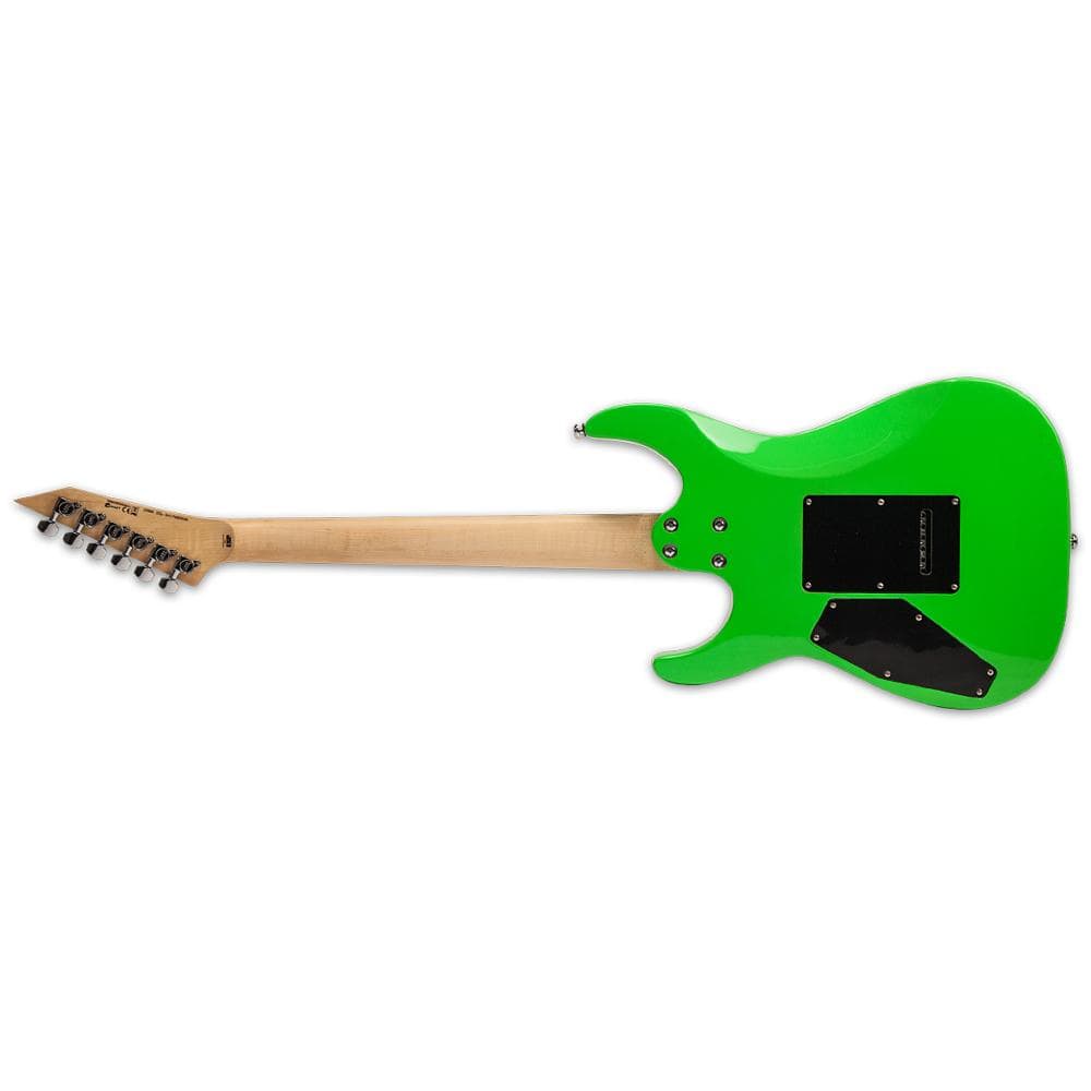esp electric guitars bundles esp ltd mt-130 6-string electric guitar with gigbag, cloth, picks, strap & ebook #color_neon-green