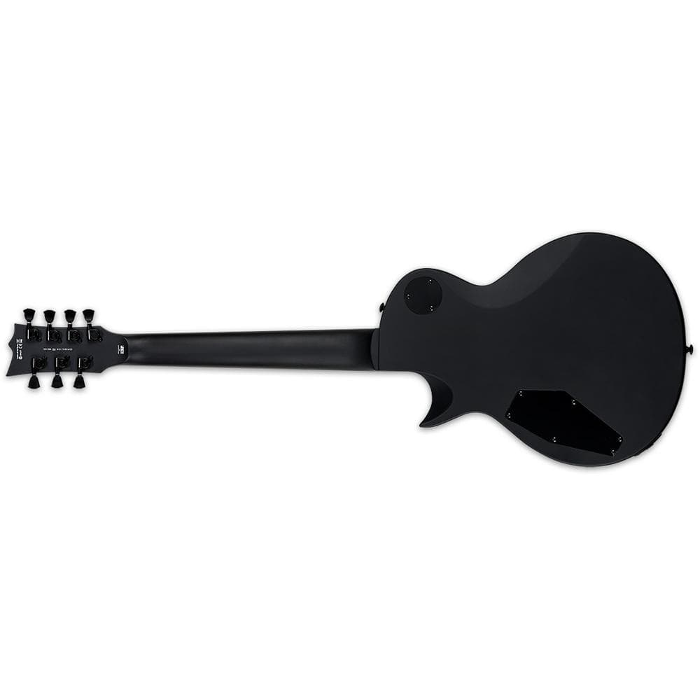 esp electric guitars esp ec-257 7 string electric guitar - black satin