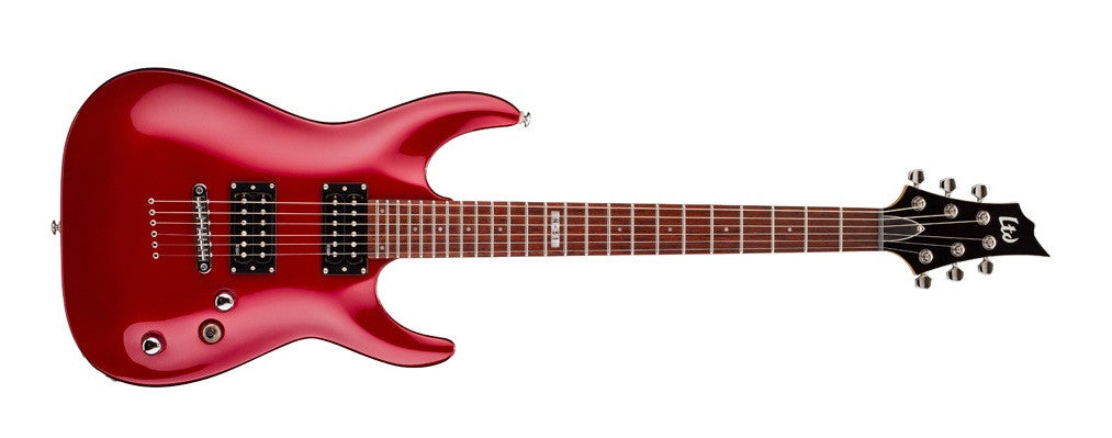 esp electric guitars esp guitars ltd h-51 electric guitar - black cherry