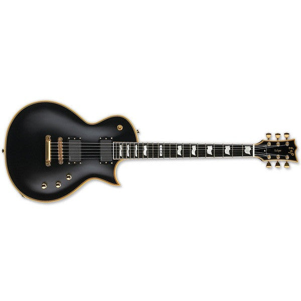 esp electric guitars esp japanese standard eclipse-ii -vintage black electric guitar