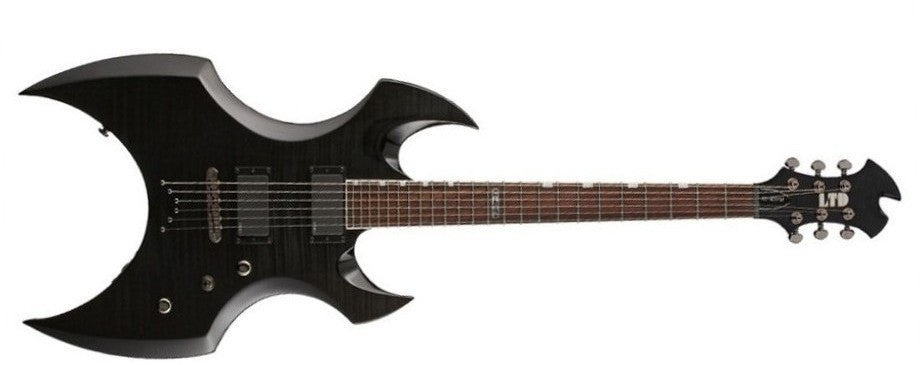 esp electric guitars esp ltd ax-401fm electric guitar