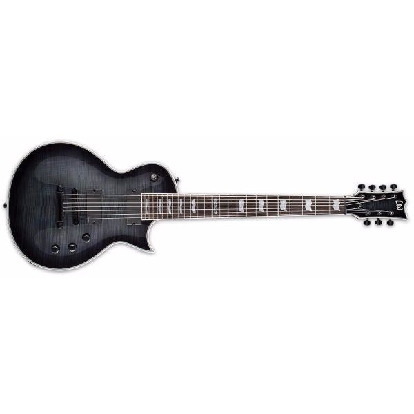 esp electric guitars esp ltd ec-407b 7-string baritone electric guitar