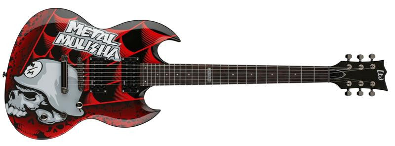 esp electric guitars esp ltd graphic series viper metal mulisha electric guitar