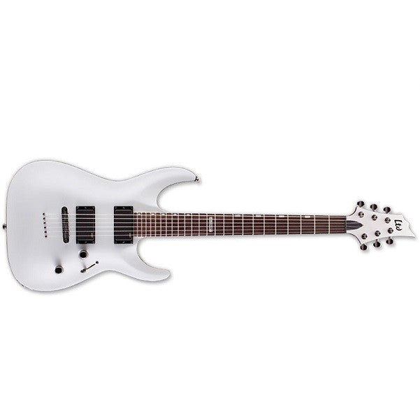 esp electric guitars esp ltd h-330nt electric guitar - snow white