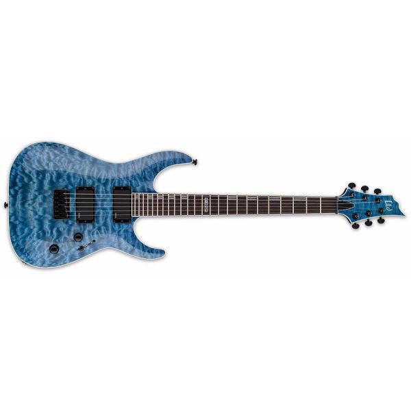 esp electric guitars esp ltd h-401qm electric guitar