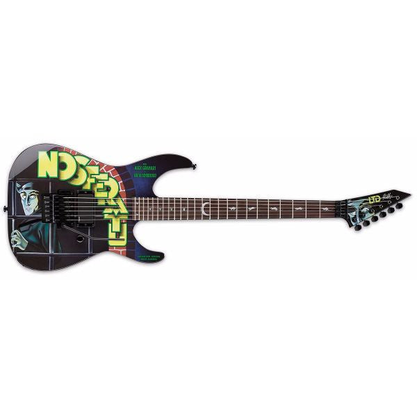 esp electric guitars esp ltd kh-nosferatu kirk hammett signature electric guitar