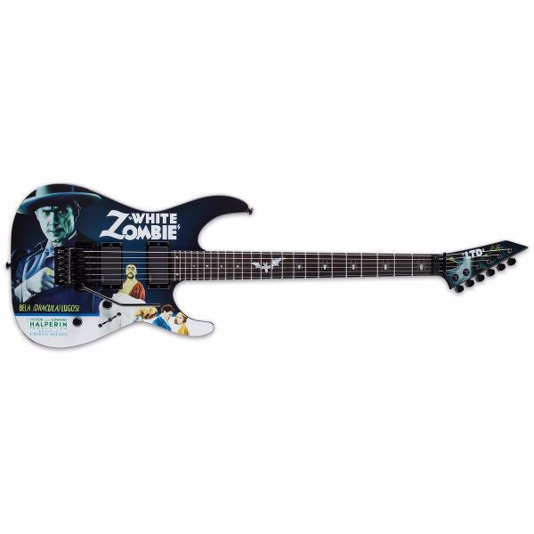 ESP Electric Guitars ESP LTD KH-WZ Kirk Hammett White Zombie Electric Guitar