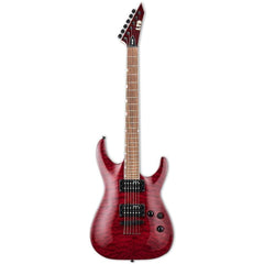 ESP Electric Guitars ESP LTD MH-200QM NT 6 String Electric Guitar - See Thru Black Cherry