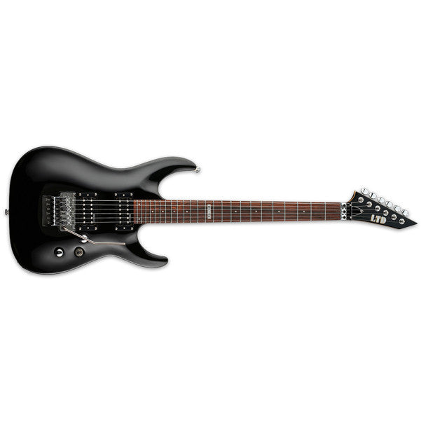 esp electric guitars esp ltd mh50 electric guitar - black