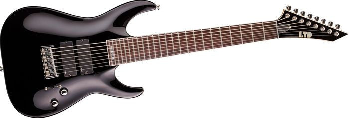 esp electric guitars esp ltd sc-208 stephen carpenter electric guitar, 8-string