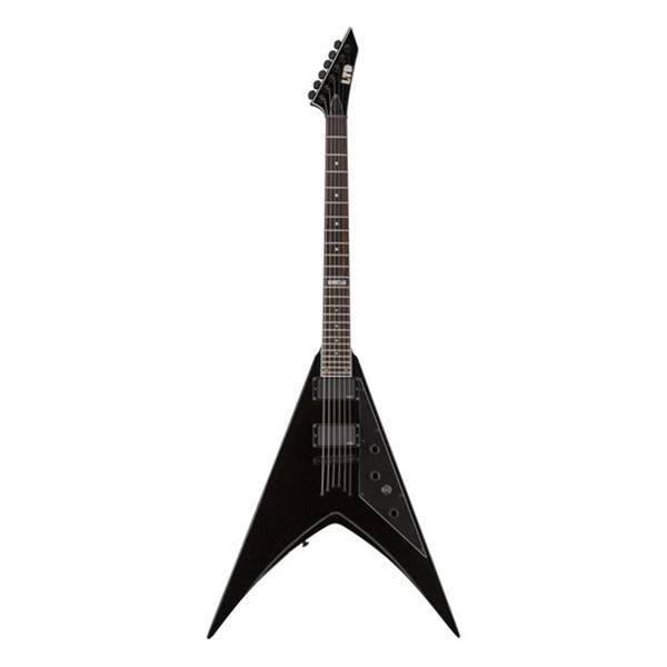 esp electric guitars esp ltd v401 electric guitar - black