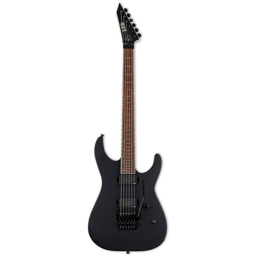 esp electric guitars esp m400 ltd m series 6 sting electric guitar - black satin