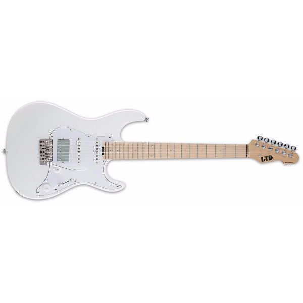 esp electric guitars esp sn-1000w maple pw electric guitar