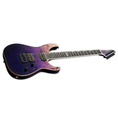 ESP Electric Guitars Purple Natural Fade ESP E II M II 7NT M Series 7 String Electric Guitar - Purple Natural Fade