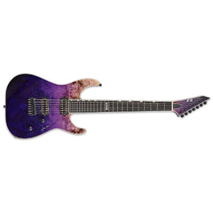 ESP Electric Guitars Purple Natural Fade ESP E II M II 7NT M Series 7 String Electric Guitar - Purple Natural Fade