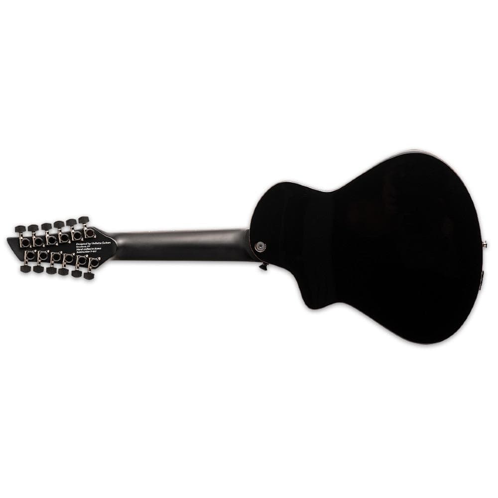 esp electro acoustic guitars esp avante gryphon ag12 12 string electro acoustic guitar with bag #color_black