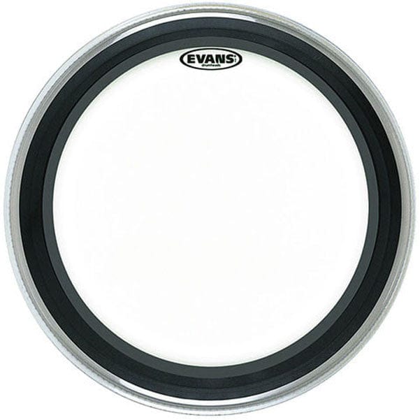 evans 22" bass drum head bd22emad