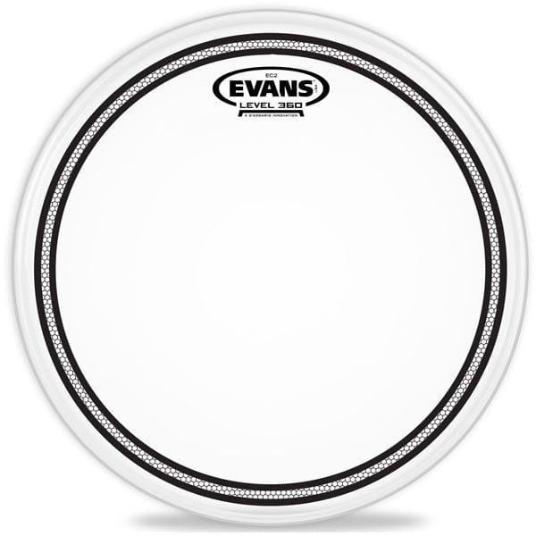 evans drum heads evans b08ec2s coated drum head (8")