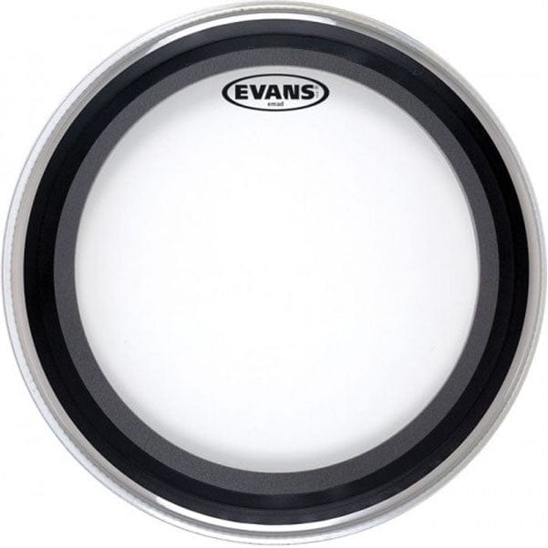 evans drum heads evans bass drumhead, gmad 22" bd22gmad