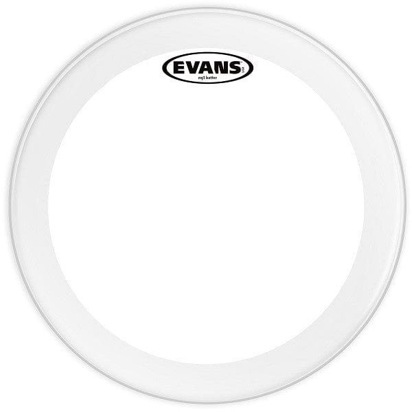 evans drum heads evans bd20gb3 eq3 clear bass batter drumhead (20")