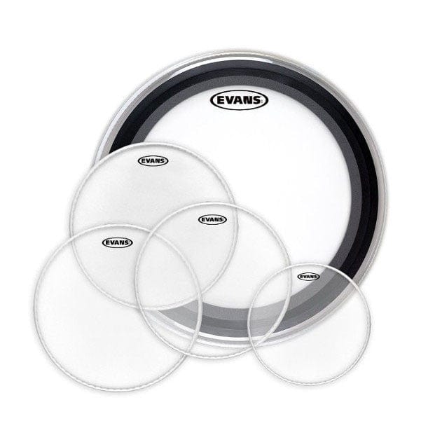 evans drum heads evans epp-amup-r1-5a american upgrade drum head pack - hybrid