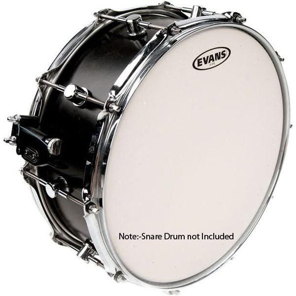 evans drum heads evans st dry double ply coated 14" drumhead b14std