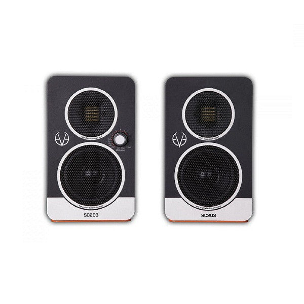 eve audio monitor speakers eve audio sc203 2-way 3inch active studio monitor - pair