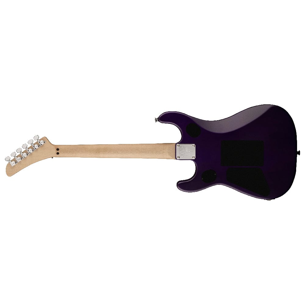 evh electric guitars evh 5150 series quilt maple deluxe electric guitar #color_purple-daze