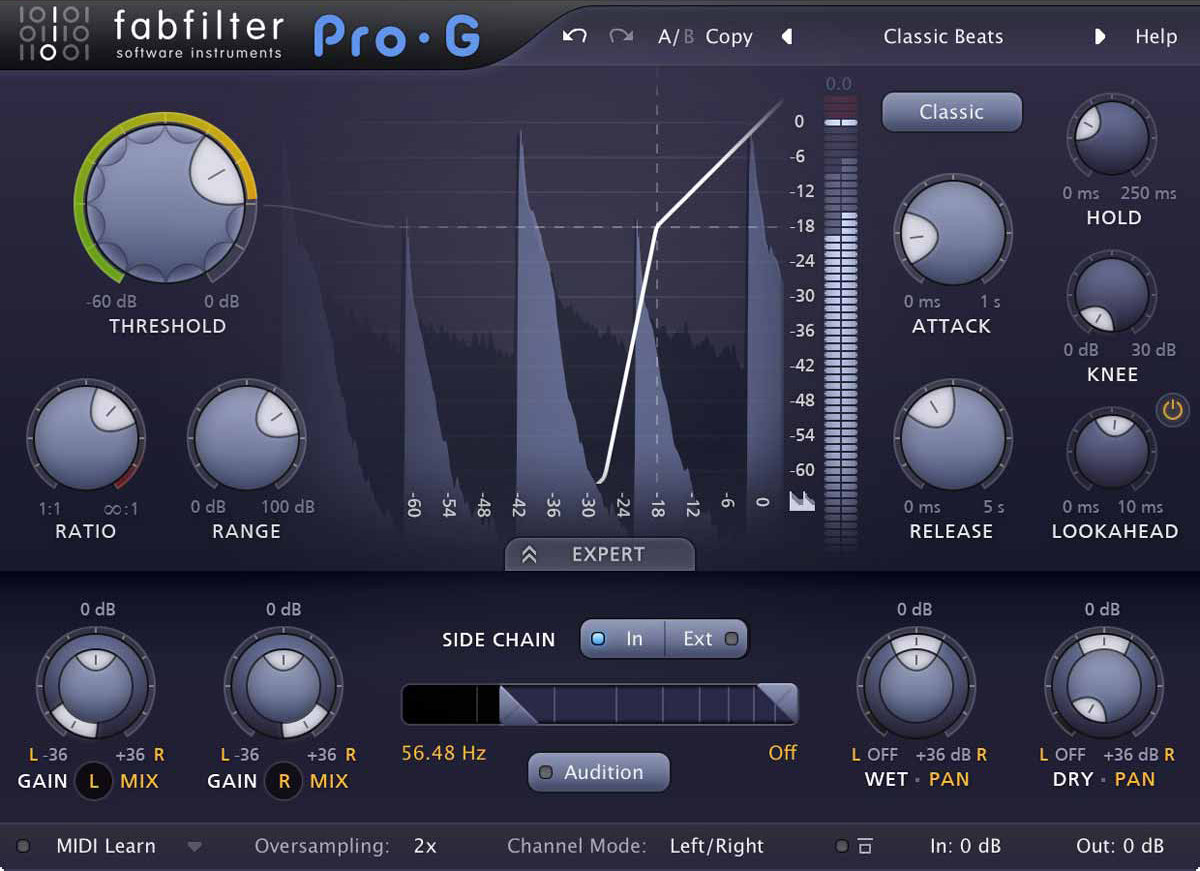 FabFilter Virtual Processors FabFilter Pro-G Gate