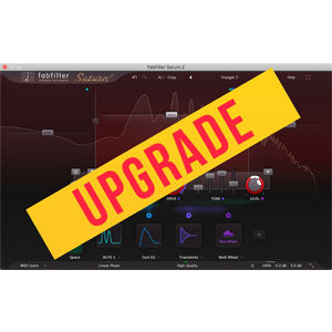 FabFilter Virtual Processors FabFilter Saturn 2 - Saturation and Distortion Plugin Upgrade