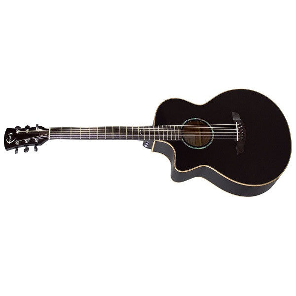 faith electro acoustic guitars faith eclipse series venus concert left-handed electro acoustic guitar