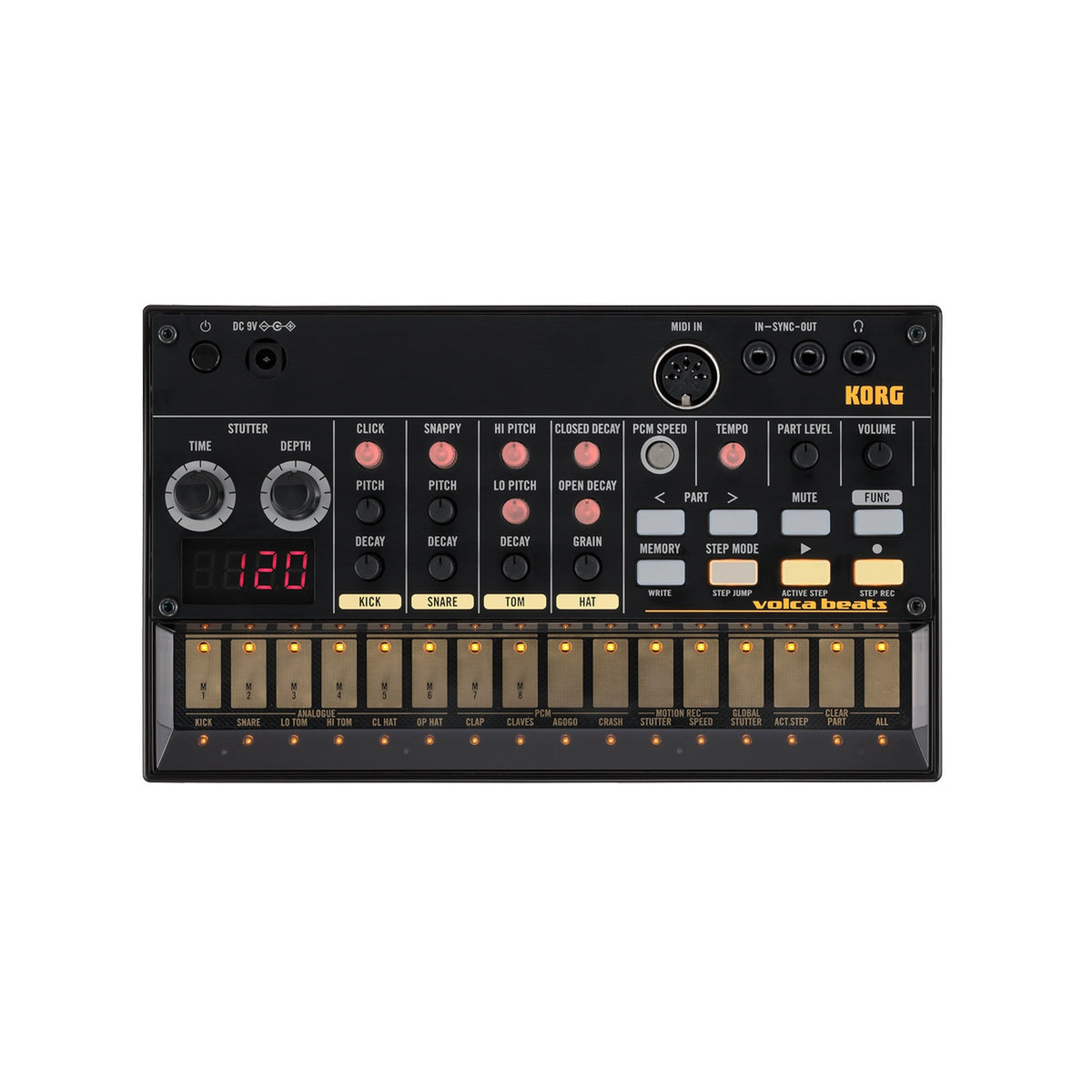 Korg Volca-Beats Analog Drum Machine Synthesizers