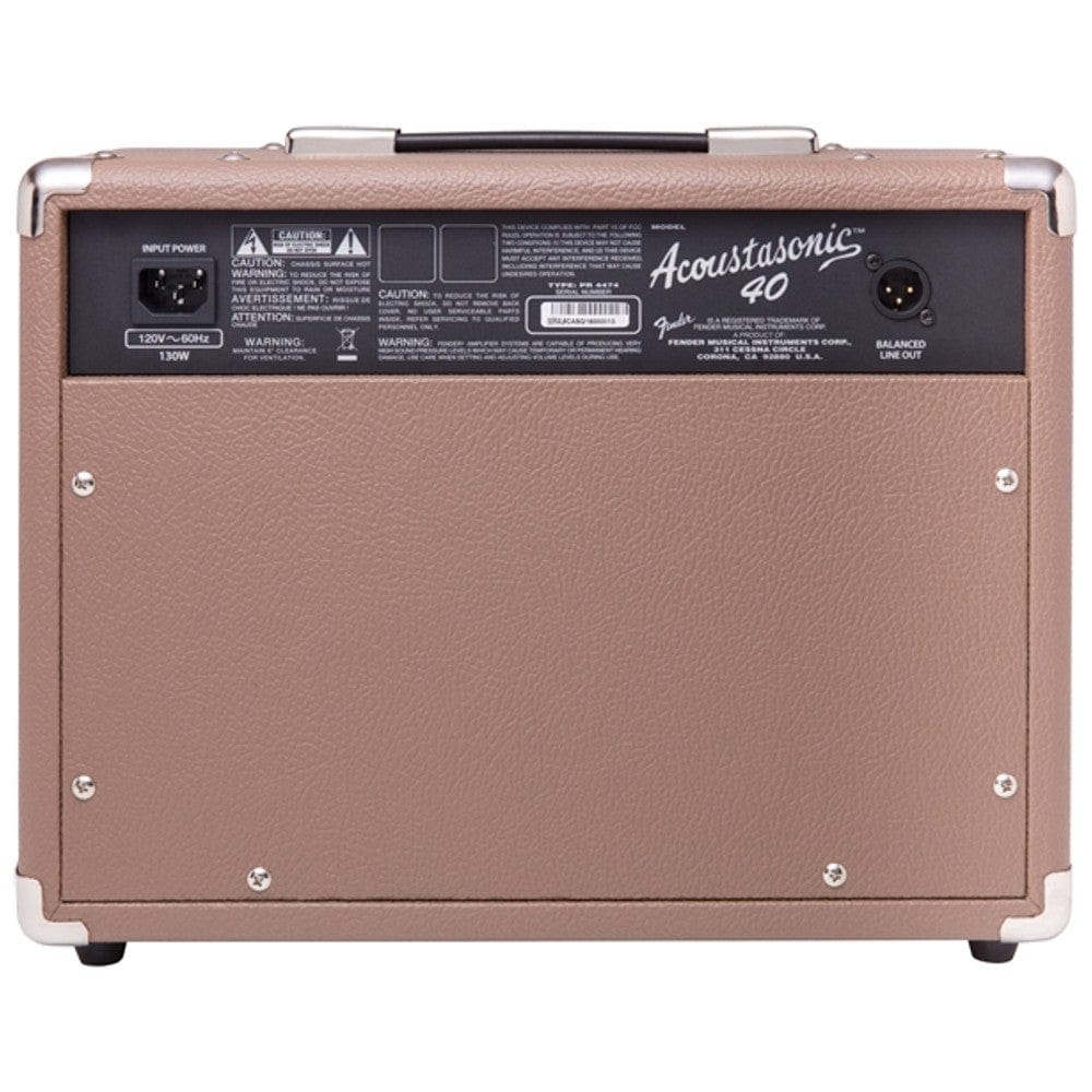 fender acoustic guitar amplifiers fender acoustasonic 40 combo acoustic guitar amplifier