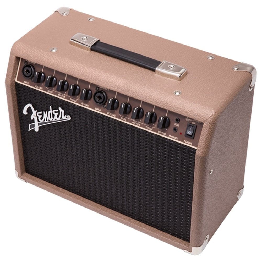 fender acoustic guitar amplifiers fender acoustasonic 40 combo acoustic guitar amplifier