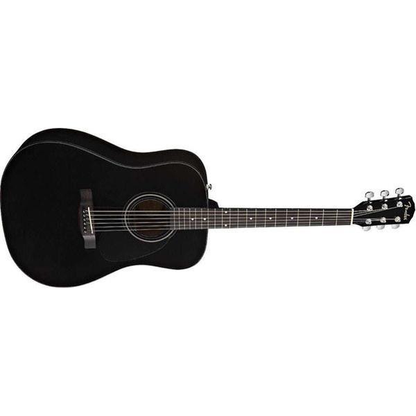 fender acoustic guitars black fender cd-60 dreadnought acoustic guitar