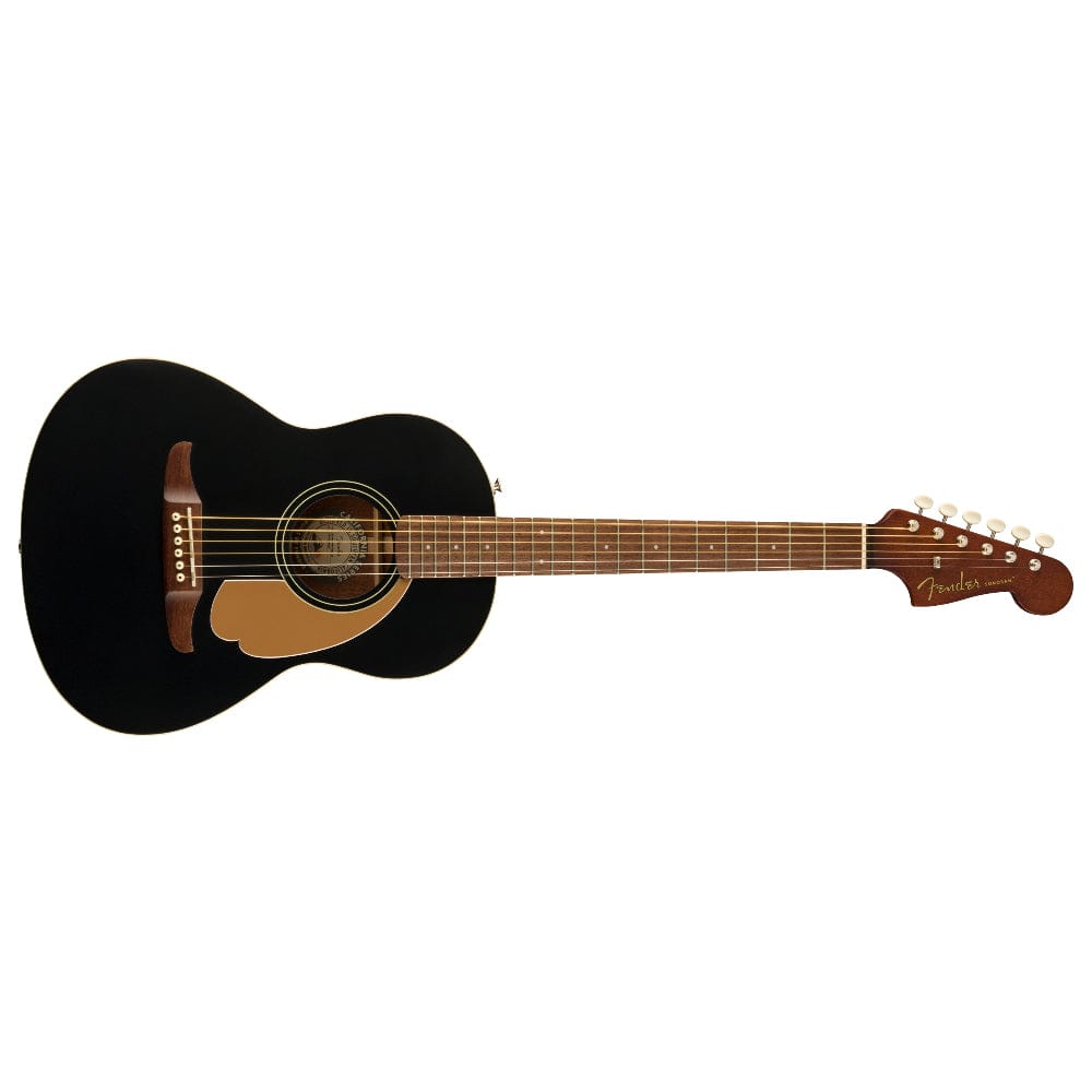fender acoustic guitars black top fender limited edition fsr sonoran mini acoustic guitar with bag