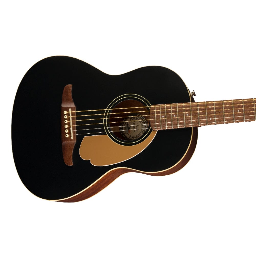 fender acoustic guitars black top fender limited edition fsr sonoran mini acoustic guitar with bag