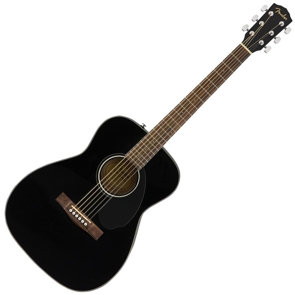 fender acoustic guitars fender 0970150006 cc-60s concert acoustic guitar - black