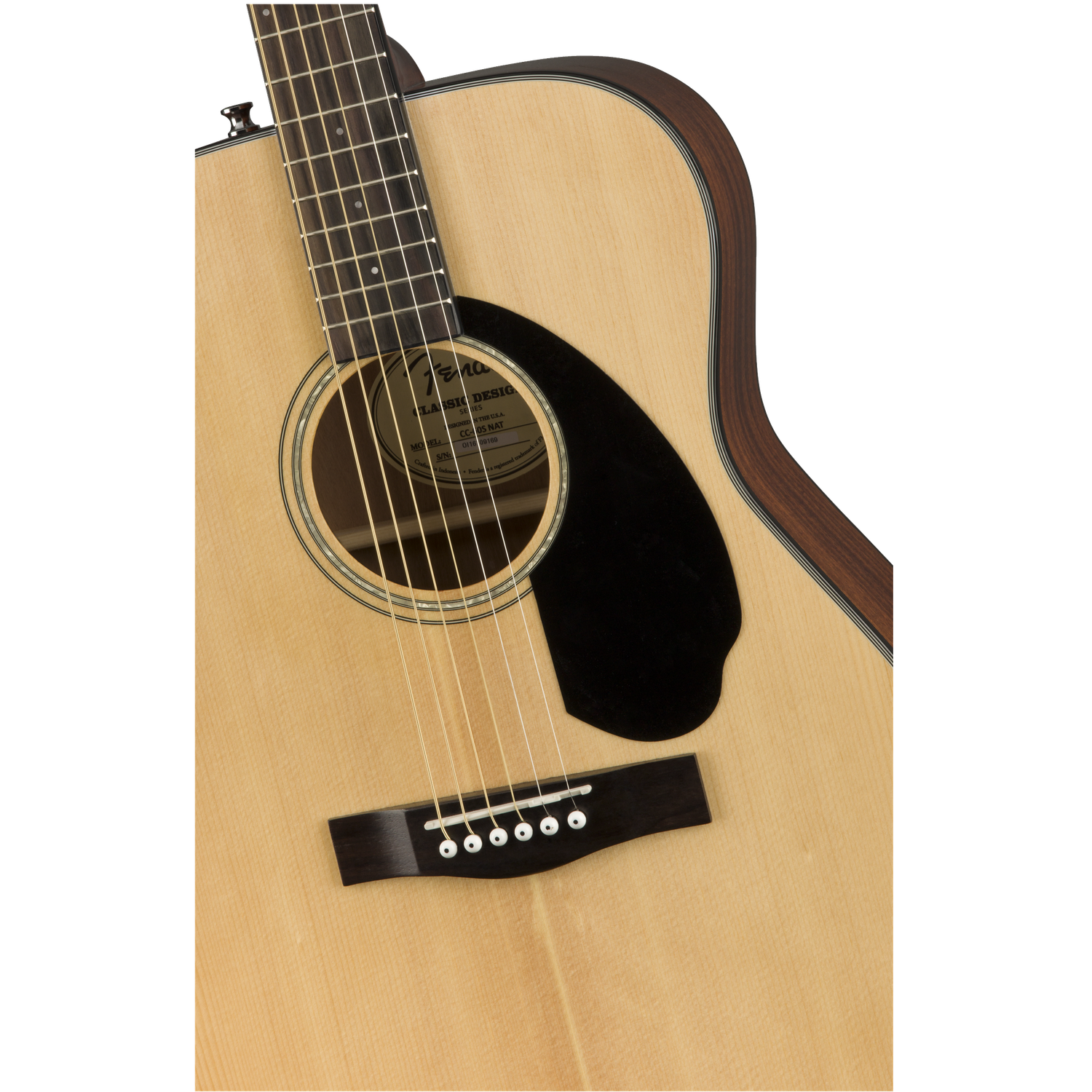 Fender Acoustic Guitars Fender CC-60S Concert Body Style Acoustic Guitar