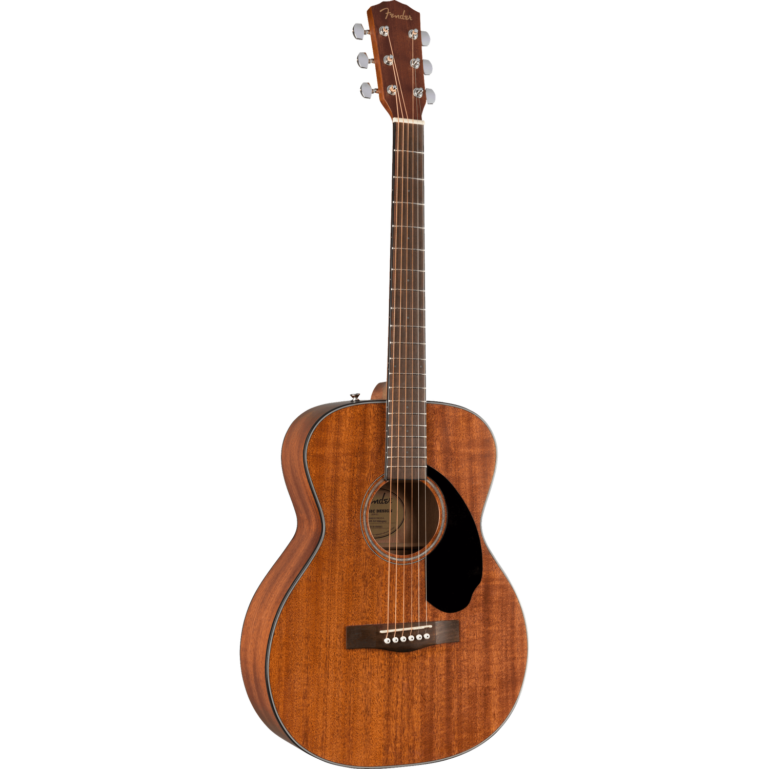 Fender Acoustic Guitars Fender CC-60S Concert Sized All-Mahogany Acoustic Guitar#color_natural