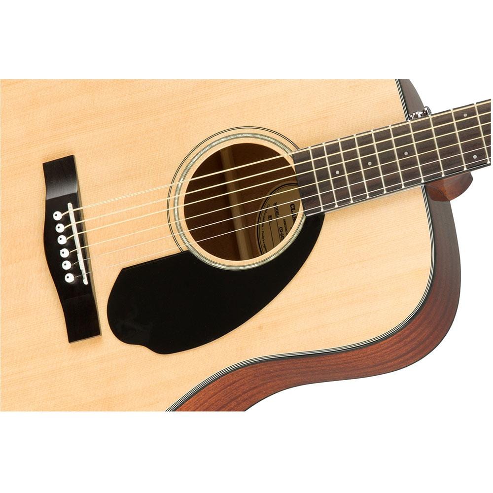 fender acoustic guitars fender cd-60s acoustic guitar - natural - open box