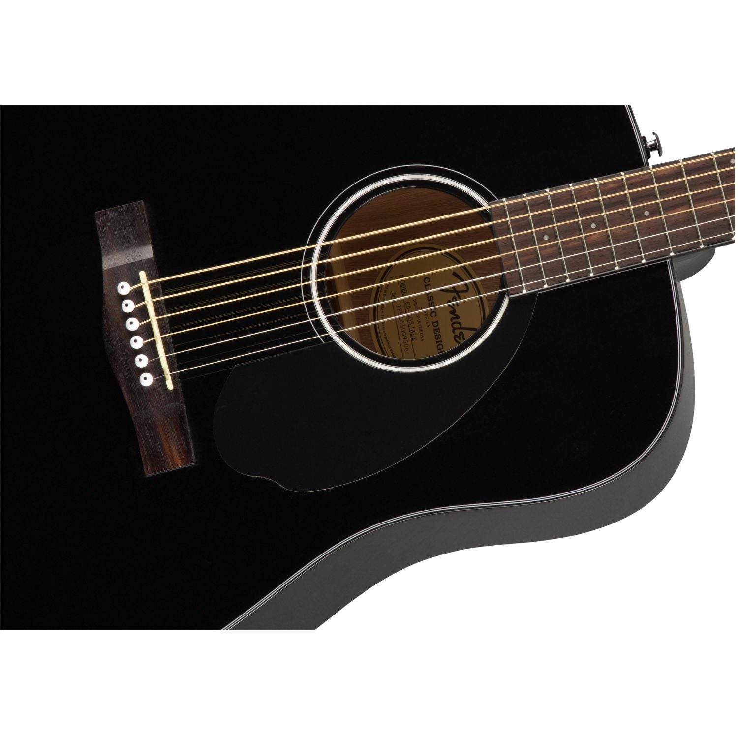 Fender Acoustic Guitars Fender CD-60S Dreadnought Acoustic Guitar#color_black,style_pack
