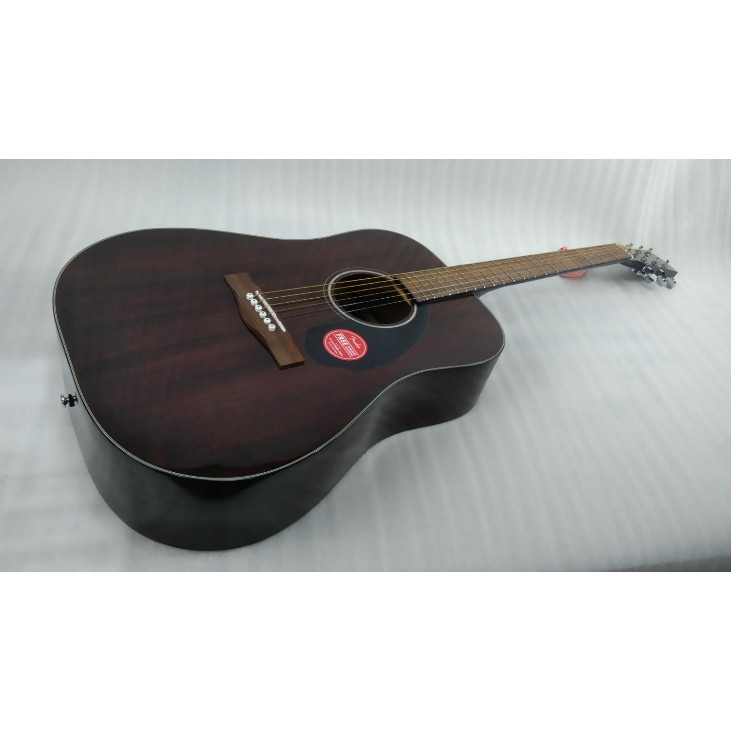 Fender Acoustic Guitars Fender CD 60S Dreadnought Acoustic Guitar All Mahogany - Open Box