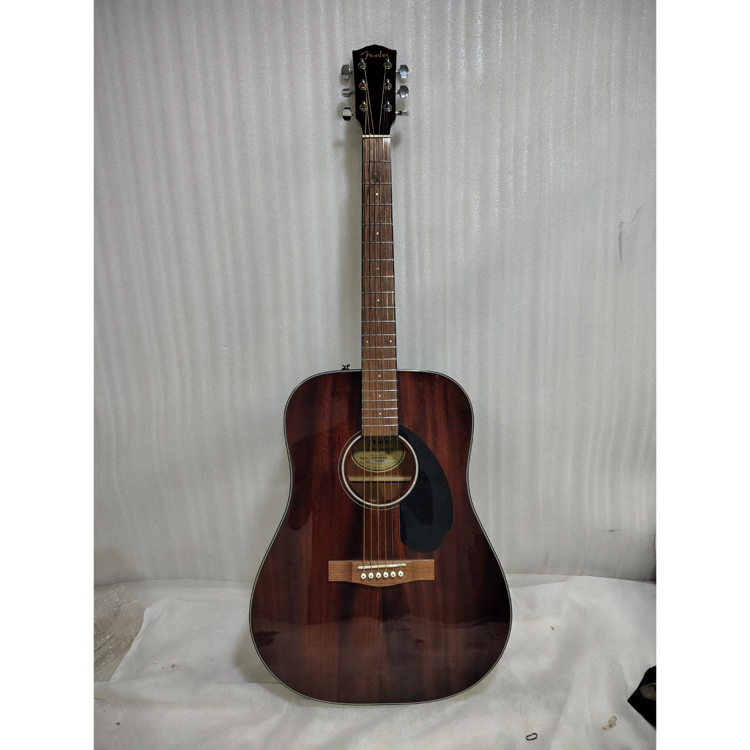 Fender Acoustic Guitars Fender CD 60S Dreadnought Acoustic Guitar All Mahogany - Open Box