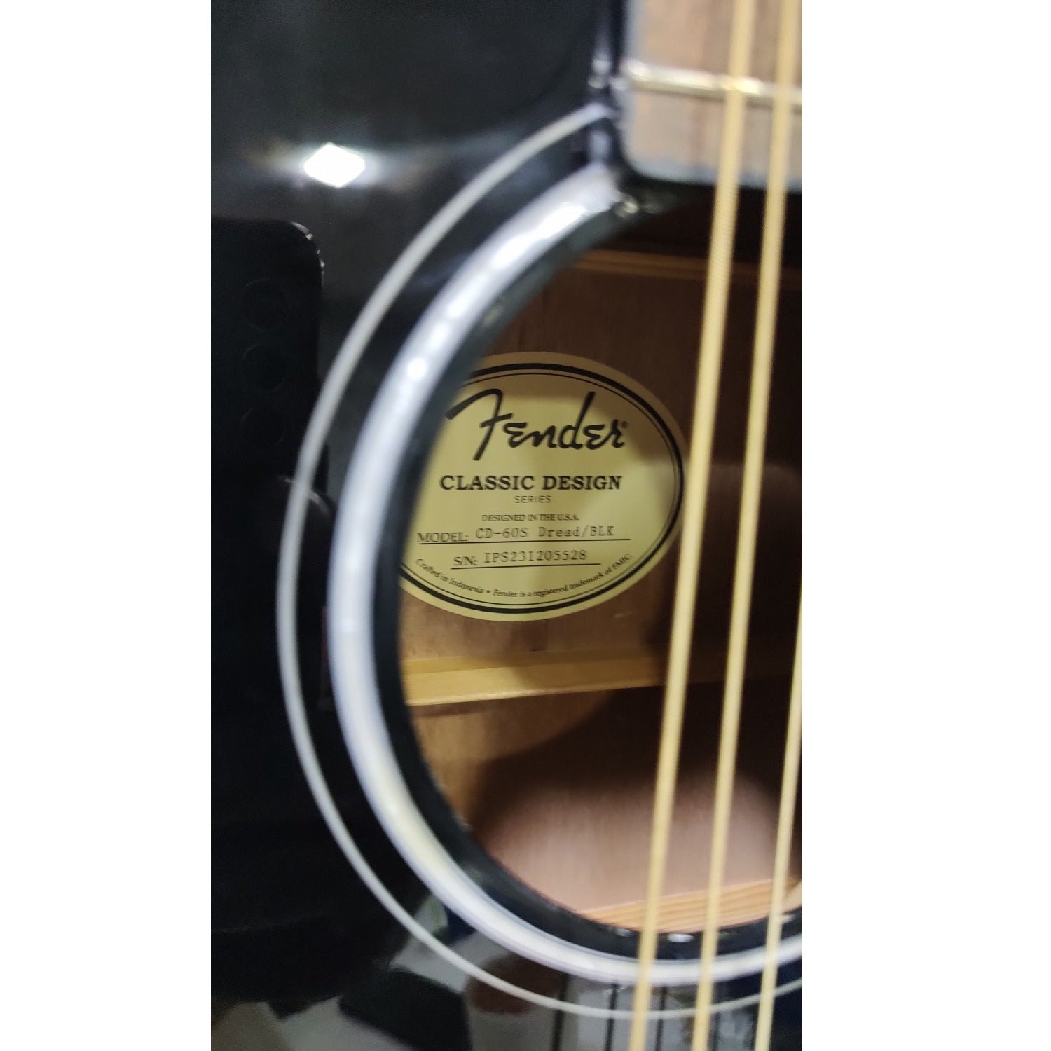 Fender Acoustic Guitars Fender CD-60S Dreadnought Acoustic Guitar - Open Box