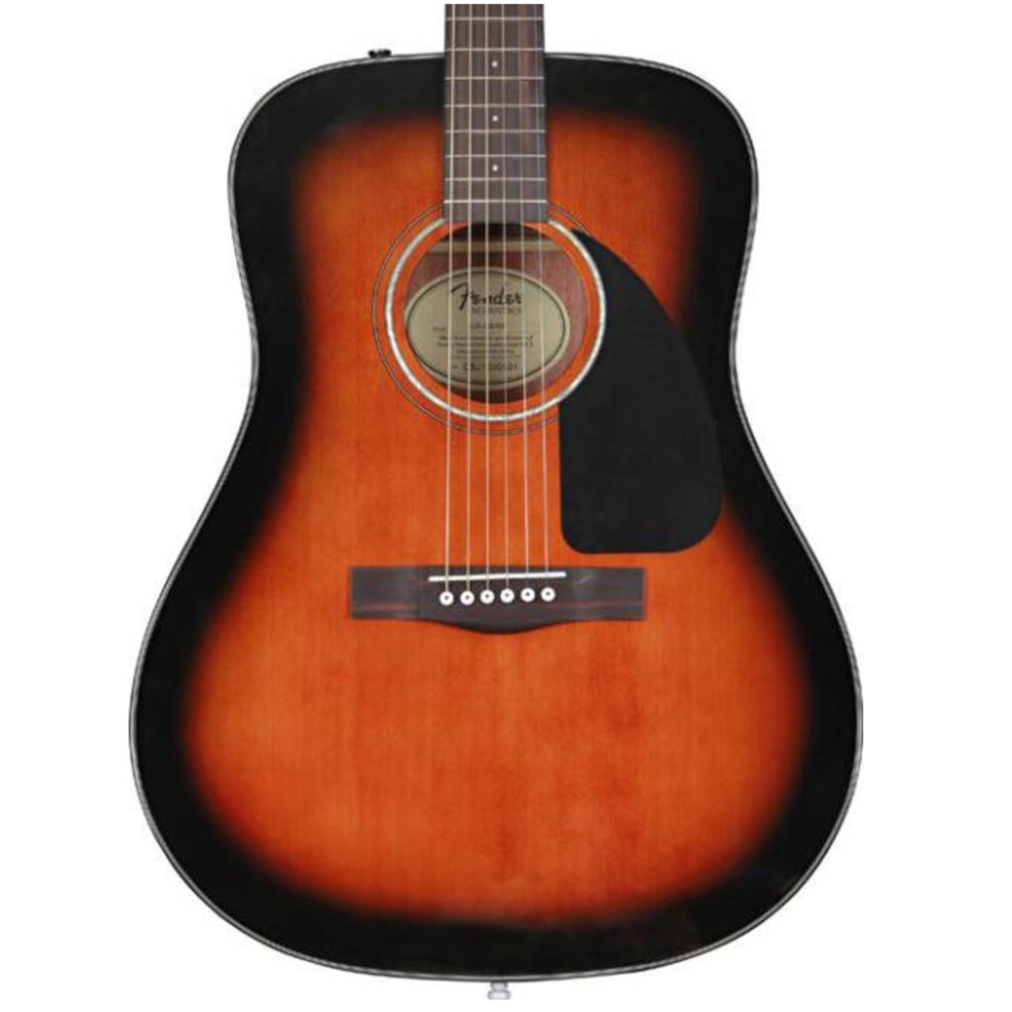 fender acoustic guitars fender cd60 dreadnought acoustic guitar pack #color_cd60-guitar-pack---sunburst